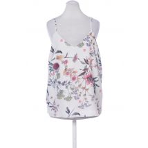 Stradivarius Damen Top, weiß, Gr. 36