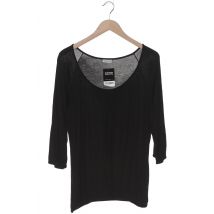 Street One Damen Langarmshirt, schwarz, Gr. 42