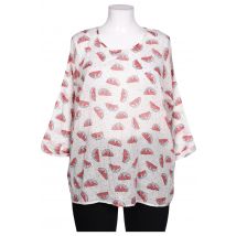 Studio Untold Damen Bluse, cremeweiß, Gr. 44