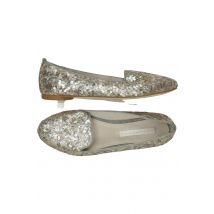 Stylesnob Damen Halbschuh, silber, Gr. 38