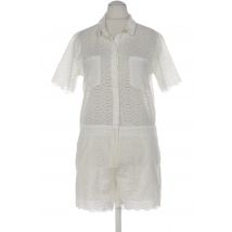 Suncoo Damen Jumpsuit/Overall, weiß, Gr. 38