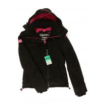 Superdry Damen Jacke, schwarz, Gr. 34
