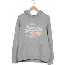 Superdry Damen Kapuzenpullover, grau, Gr. 38