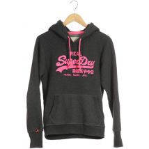 Superdry Damen Kapuzenpullover, grau, Gr.