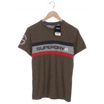 Superdry Damen T-Shirt, braun, Gr. 42