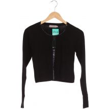 Turnover Damen Strickjacke, schwarz, Gr.