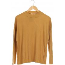Twothirds Damen Langarmshirt, gelb, Gr.