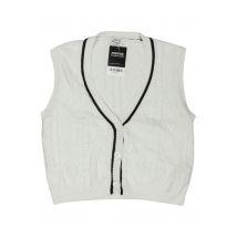 Tally Weijl Damen Weste, weiß, Gr. 42