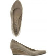 Tamaris Damen Pumps, beige, Gr. 39