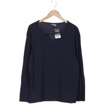 Temperley London Damen Langarmshirt, marineblau, Gr. 42