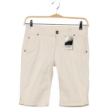 Timezone Damen Shorts, cremeweiß, Gr. 26