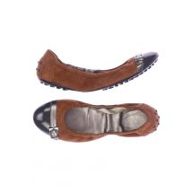 Tod&#039;s Damen Ballerinas, braun, Gr. 38.5