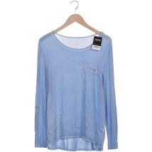 Tom Tailor Damen Langarmshirt, blau, Gr. 42