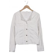 Tom Tailor Damen Jacke, weiß, Gr. 42