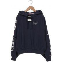 Tommy Jeans Damen Kapuzenpullover, marineblau, Gr. 36