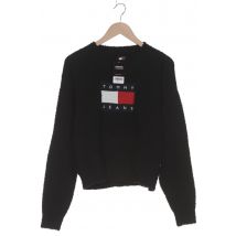 Tommy Jeans Damen Sweatshirt, schwarz, Gr. 38