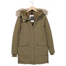 Tommy Jeans Damen Mantel, grün, Gr. 36