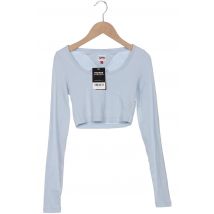 Tommy Jeans Damen Langarmshirt, hellblau, Gr. 34