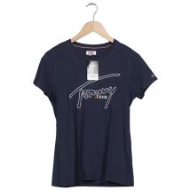Tommy Jeans Damen T-Shirt, marineblau, Gr. 36