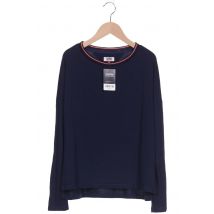 Tommy Jeans Damen Langarmshirt, marineblau, Gr. 38
