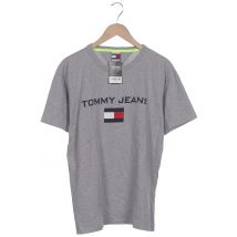 Tommy Jeans Herren T-Shirt, grau, Gr. 48