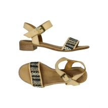 Toms Damen Sandale, beige, Gr. 9