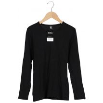 Trigema Damen Langarmshirt, schwarz, Gr. 36