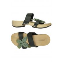 trippen Damen Sandale, grün, Gr. 37