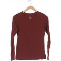 Turnover Damen Langarmshirt, braun, Gr.