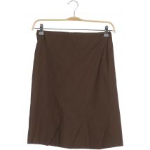 Turnover Damen Rock, braun, Gr. 34