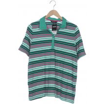 Ulla Popken Damen Poloshirt, grün, Gr. 46