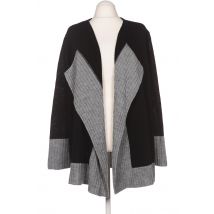 Ulla Popken Damen Strickjacke, schwarz, Gr. 46