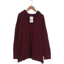 Ulla Popken Damen Kapuzenpullover, bordeaux, Gr. 50