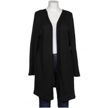 Ulla Popken Damen Strickjacke, schwarz, Gr. 46