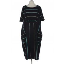 Ulla Popken Damen Kleid, marineblau, Gr. 54