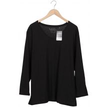 Ulla Popken Damen Langarmshirt, schwarz, Gr. 46