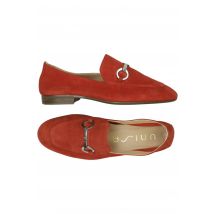 Unisa Damen Halbschuh, rot, Gr. 36