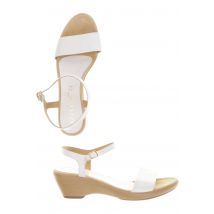 Unisa Damen Sandale, weiß, Gr. 39