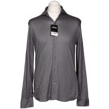 Van Laack Herren Hemd, grau, Gr. 48