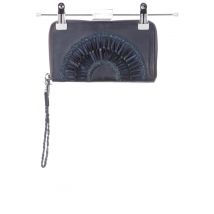 Vanzetti Damen Handtasche, blau, Gr.