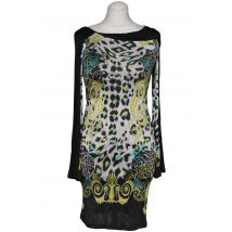 Versace Collection Damen Kleid, mehrfarbig, Gr. 38