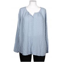 VIA Appia DUE Damen Bluse, hellblau, Gr. 48