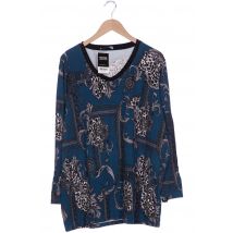VIA Appia DUE Damen Langarmshirt, blau, Gr. 52