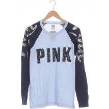Victorias Secret Damen Langarmshirt, blau, Gr.