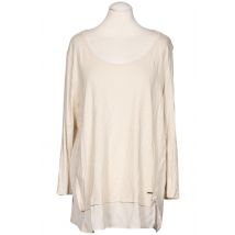 violeta by Mango Damen Bluse, cremeweiß, Gr. 42