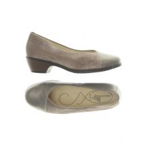 waldläufer Damen Halbschuh, silber, Gr. 4.5