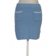 Weekday Damen Rock, blau, Gr. 36