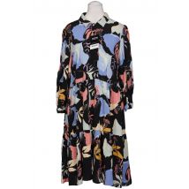 YAS Damen Kleid, mehrfarbig, Gr. 36
