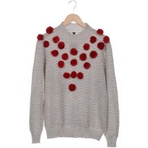 YAS Damen Pullover, grau, Gr. 42