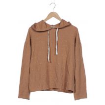 Zara Damen Kapuzenpullover, beige, Gr. 38